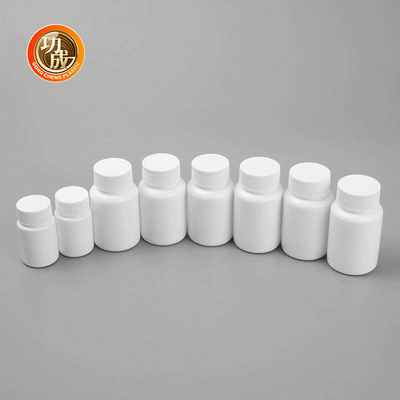 Kapsüller Parlak Yüzey İçin 120ml Polietilen Plastik Hap Şişesi