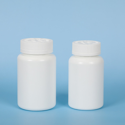 Geniş Ağızlı Vitamin Kapsülü Eczane Hap Şişeleri 120ml Plastik İlaç Şişeleri
