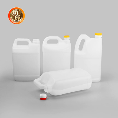 Dikdörtgen Hdpe Plastik Yemeklik Yağ Şişesi Gıda Sınıfı fıstık yağı şişesi