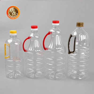 Kapaklı Sirke için 1280ml 1600ml 1800ml PET plastik yemeklik yağ şişesi