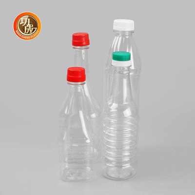 380ml 500ml 760ml Boş Plastik Çeşni Şişeleri Zeytinyağı Plastik Konteyner
