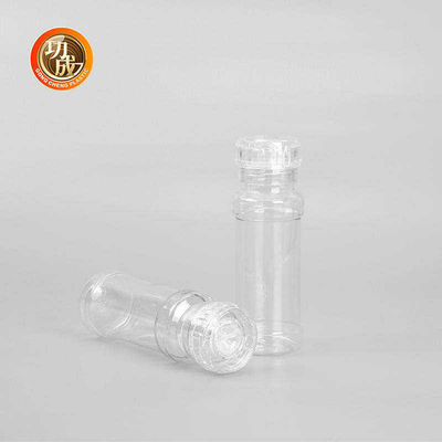 250ml PET Baharat Şişeleri Çeşniler Tuz ve Biber Kapları