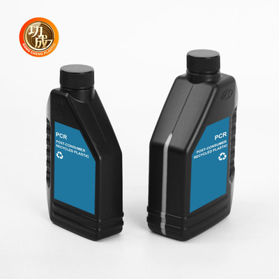 Özel Etiket PCR Plastik Motor Yağı Şişesi 1500ml Yumuşak Ağız