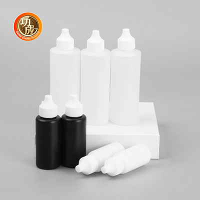 20 mm Ağız Göz Damla Damla Plastik E Sıvı Şişe Çocuk geçirmez vida kapağı ile