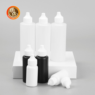 OEM Boş Dönüş Kapak Plastik Pigman Damla Şişe Yağ dağıtım konteynerleri
