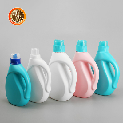 Yarı şeffaf sıvı deterjan plastik şişe çocuk güvenliği