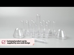 Su Şişeleri İçin Özel Şeffaf PET Preform 1 Litre