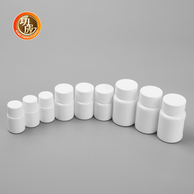 HDPE Mat Plastik Hap Şişesi 15ml 20ml 30ml Kapsül İlaç Hapı Şişeleri