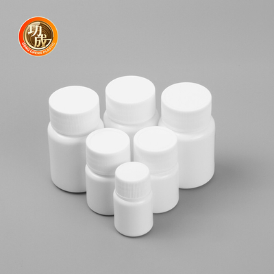 HDPE Mat Plastik Hap Şişesi 15ml 20ml 30ml Kapsül İlaç Hapı Şişeleri