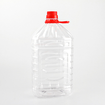 Şeffaf Plastik Çeşni Şişeleri 2.5L PET Soya Sosu Şişeleri