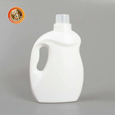 Boş HDPE Çamaşır Deterjanı Şişesi 1000ml 1500ml 3000ml Beyaz Sıvı Deterjan Şişesi