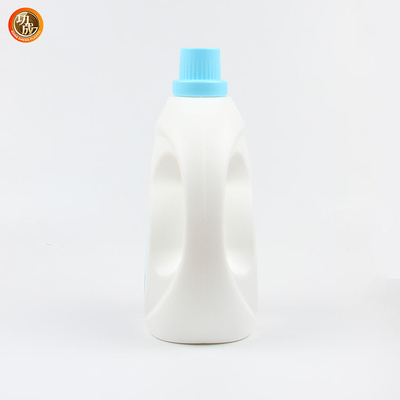 HDPE Çamaşır Sıvı Deterjanı Ölçüm Kapaklı Plastik Şişeler 1 Galon 3000ml