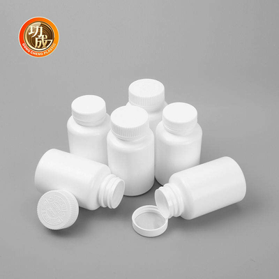Eczane Plastik Hap Şişesi Gıda Sınıfı Özel Logo Serigrafi