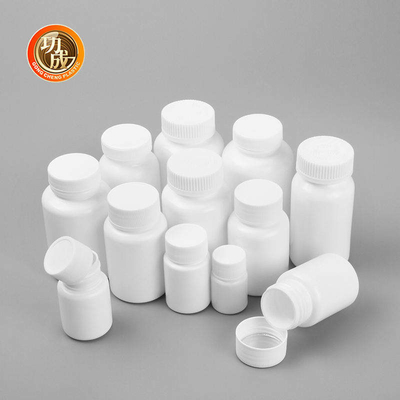 Vidalı Kapaklı Plastik Özel Hap Şişesi 60ml