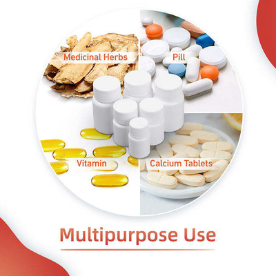 Vitamin Takviyesi İçin HDPE Plastik İlaç Hap Şişeleri