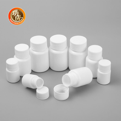 Boş PE Plastik Hap Şişesi HDPE Vitamin Kapsül Ambalaj Şişesi