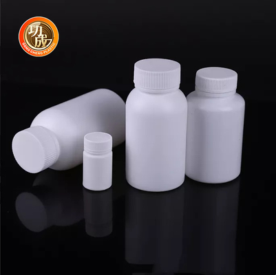Vidalı Kapaklı PE İlaç Hapı Şişeleri 120ml 150ml HDPE Kapsül Şişesi