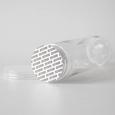 Şeffaf PET Şeker Kurabiye Kavanozu 450ml 500ml Kapaklı Plastik Şeker Kavanozları