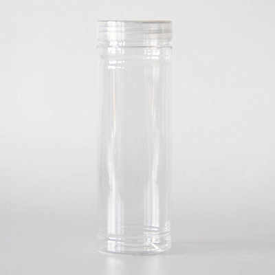 Şeffaf PET Şeker Kurabiye Kavanozu 450ml 500ml Kapaklı Plastik Şeker Kavanozları
