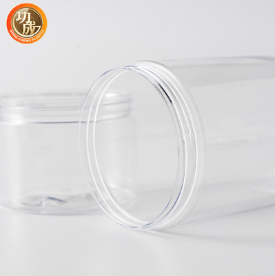 100ml 200ml 300ml Boş Temizle Pet Şeker Kurabiye Kavanozu Gıda Sınıfı