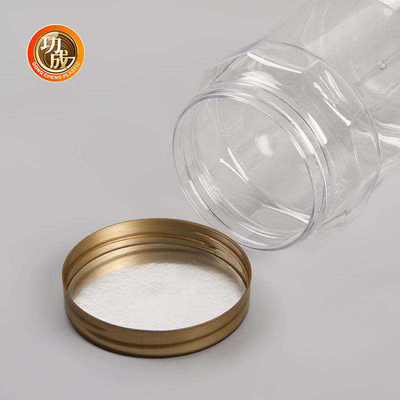 Boş Geniş Ağızlı Plastik Reçel Şişesi 87mm Yuvarlak Evcil Hayvan Maması Kavanozu