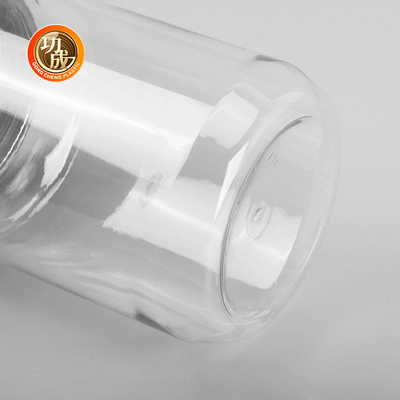 Gıda Sınıfı Şeffaf Plastik Reçel Şişesi 500ml 2000ml Pet Kurabiye Kavanozu