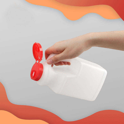 Pe Plastik Yemeklik Yağ Şişesi Baharatları Kapaklı Gıda Ambalaj Şişesi
