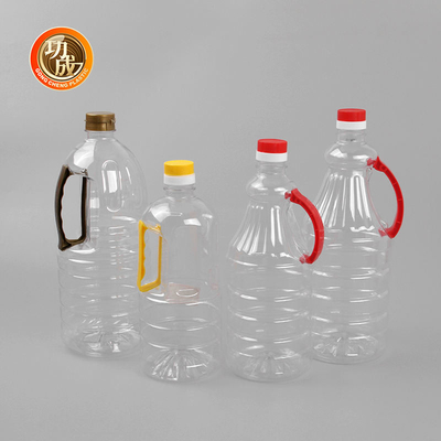 Yemeklik Yağ 1600ml 1680ml 1800ml Pişirmek İçin PET Şeffaf Plastik Çeşni Şişeleri