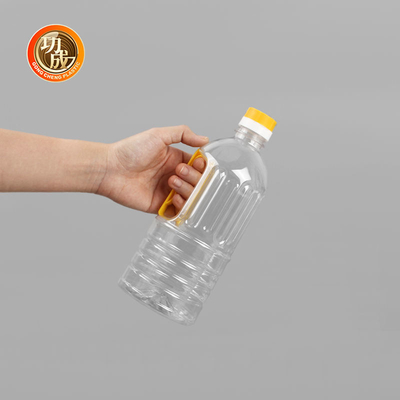 Yemeklik Yağ 1600ml 1680ml 1800ml Pişirmek İçin PET Şeffaf Plastik Çeşni Şişeleri