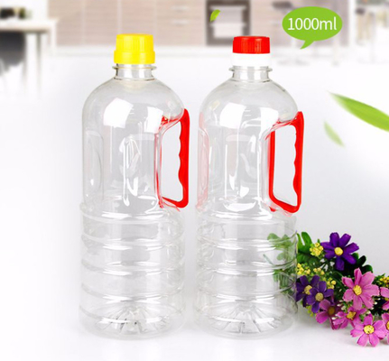 Saplı PET Yenilebilir Yağ Soya Sosu Plastik Şişe OEM ODM