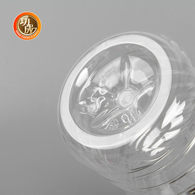 Kapaklı Sirke için 1280ml 1600ml 1800ml PET plastik yemeklik yağ şişesi