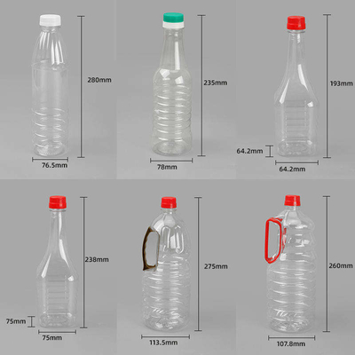 Boş PET Zeytinyağı Yemeklik Yağ Saklama Şişeleri 500ml 760ml 900ml