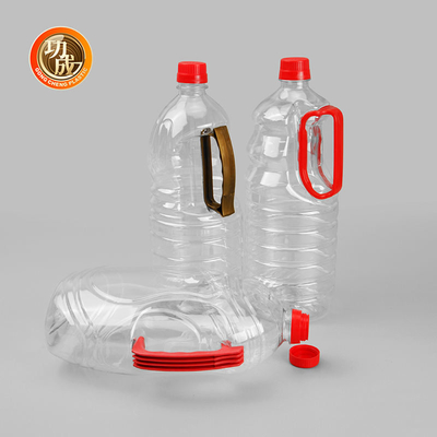 380ml 500ml 760ml Plastik Çeşni Şişeleri Boş Kare Yemeklik Yağ Şişesi