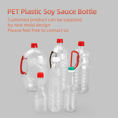 380ml 500ml 760ml Plastik Çeşni Şişeleri Boş Kare Yemeklik Yağ Şişesi