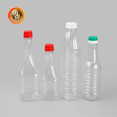 Özelleştirilmiş Şeffaf PET Yemeklik Yağ Plastik Şişe 500ml
