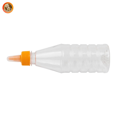 Gıda Sınıfı PET 17oz Şeffaf Ketçap Hardal Sıkma Şişeleri
