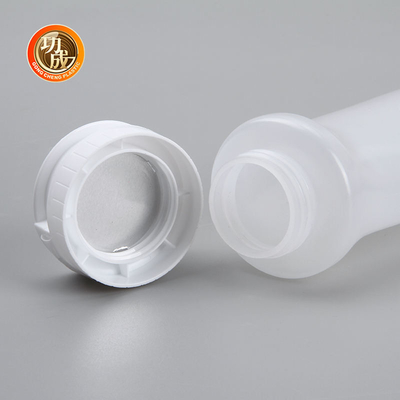 Kapaklı Plastik Sıkma Sos Şişesi 230ml 250ml 500ml 1000ml Domates Ketçap için