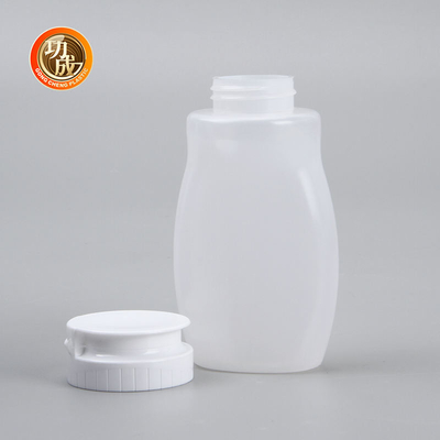 Yağ Domates Barbekü Sos Ketçap için 230ml 250ml 500ml 1000ml Plastik Sos Sıkıştırılabilir Şişe