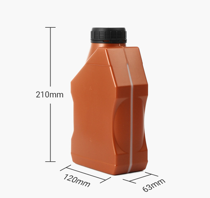 PE Motor Yağı Şişesi 1000ml Vidalı KAPAK Boş Motor Yağı Kabı