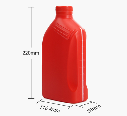 Boş 1L Motor Yağı Şişesi HDPE otomotiv yağ kabı