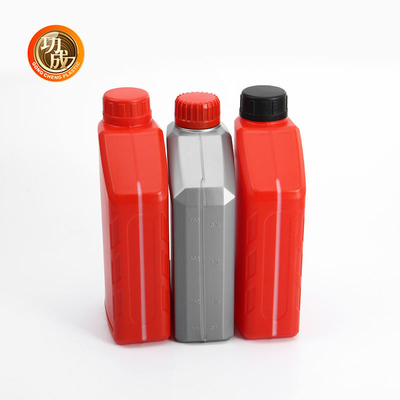 HDPE Motor Yağı Boş Şişe Kırmızı Mavi Benzinli Yakıt Şişesi
