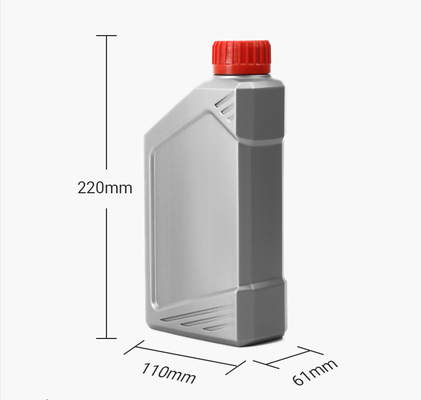 HDPE Motor Yağı Boş Şişe Kırmızı Mavi Benzinli Yakıt Şişesi