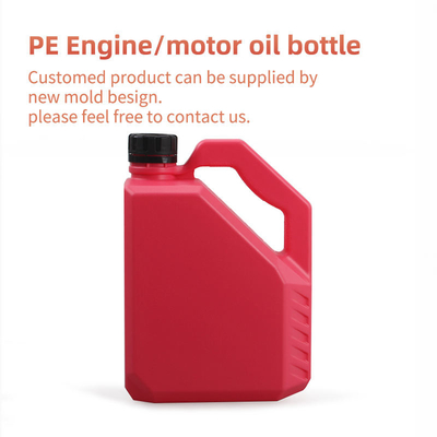 1000ml 2000ml PE Motor Yağı Şişesi Vidalı Kapaklı Plastik Benzin Şişesi