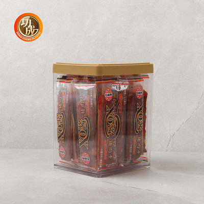 Plastik PET Özel Ambalaj Kutuları Fındık Gıda Kapları Kapaklı 1380ml