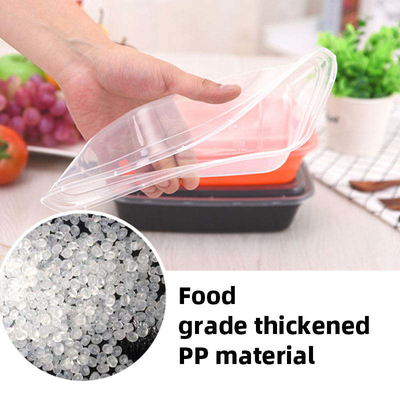 Sızdırmaz Plastik Gıda Saklama Kutuları Tek Kullanımlık Paketleme