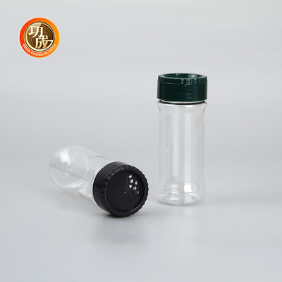 125ml Şeffaf Baharat Şişeleri Çalkalayıcı Kapaklı Toplu Baharat Kavanozları