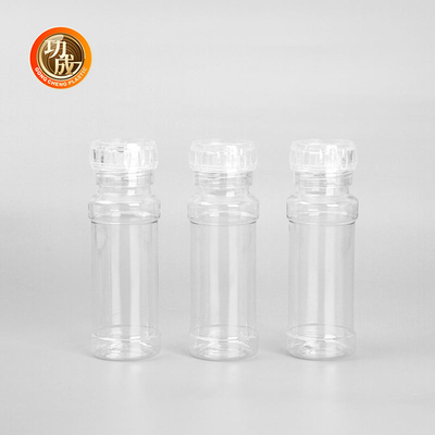 Gıda Sınıfı Çalkalayıcı Plastik Baharat Şişeleri 350ml 500ml PET Baharat Kavanozları