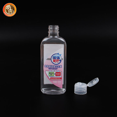 Sıvı Sabun Plastik Dezenfektan Şişesi Şeffaf Boş El Dezenfektanı Şişeleri