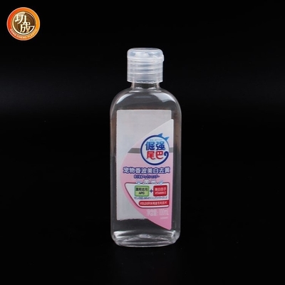 Sıvı Sabun Plastik Dezenfektan Şişesi Şeffaf Boş El Dezenfektanı Şişeleri