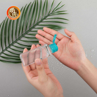 30ML Özel Cep Plastik Temizleyici Şişe El Temizleyici Şişe Anahtarlık